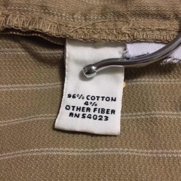 Y2K Banana Republic Wide-Legged Pinstripe Pants - Picture 7 of 7